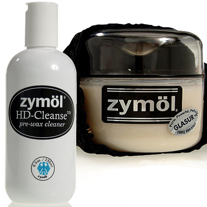 Zymol Glasur Glaze & HD Cleanse Pre-Wax Cleaner Combo Kit