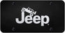 Jeep Climbing Laser Etched License Place Frame