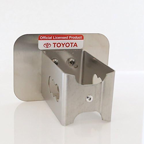 Toyota Black Pearl 3D Logo Mirrored Chrome Trailer Hitch Plug