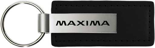 Nissan Maxima Black Leather Key Chain