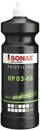 Sonax 208300 Profiline Nano Polish 03-06, 33.8 fl. oz. , Black