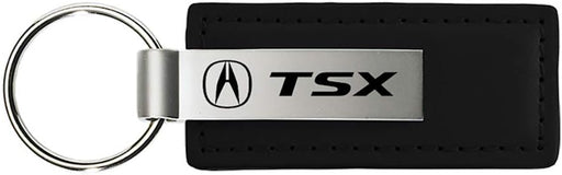 Acura TSX Black Leather Key Chain