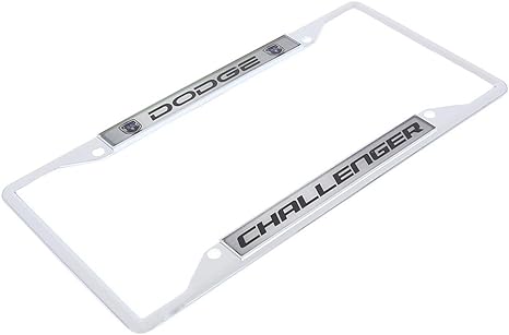 Eurosport Daytona- Compatible with-, Dodge/Challenger License Plate Frame