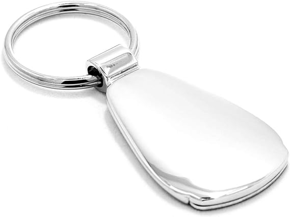 Ford Mustang Blue Tear Drop Key Chain