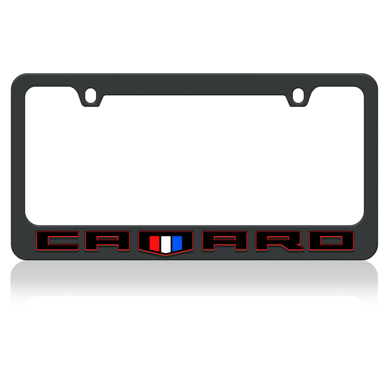 Chevrolet Camaro2018  Black License Plate Frame