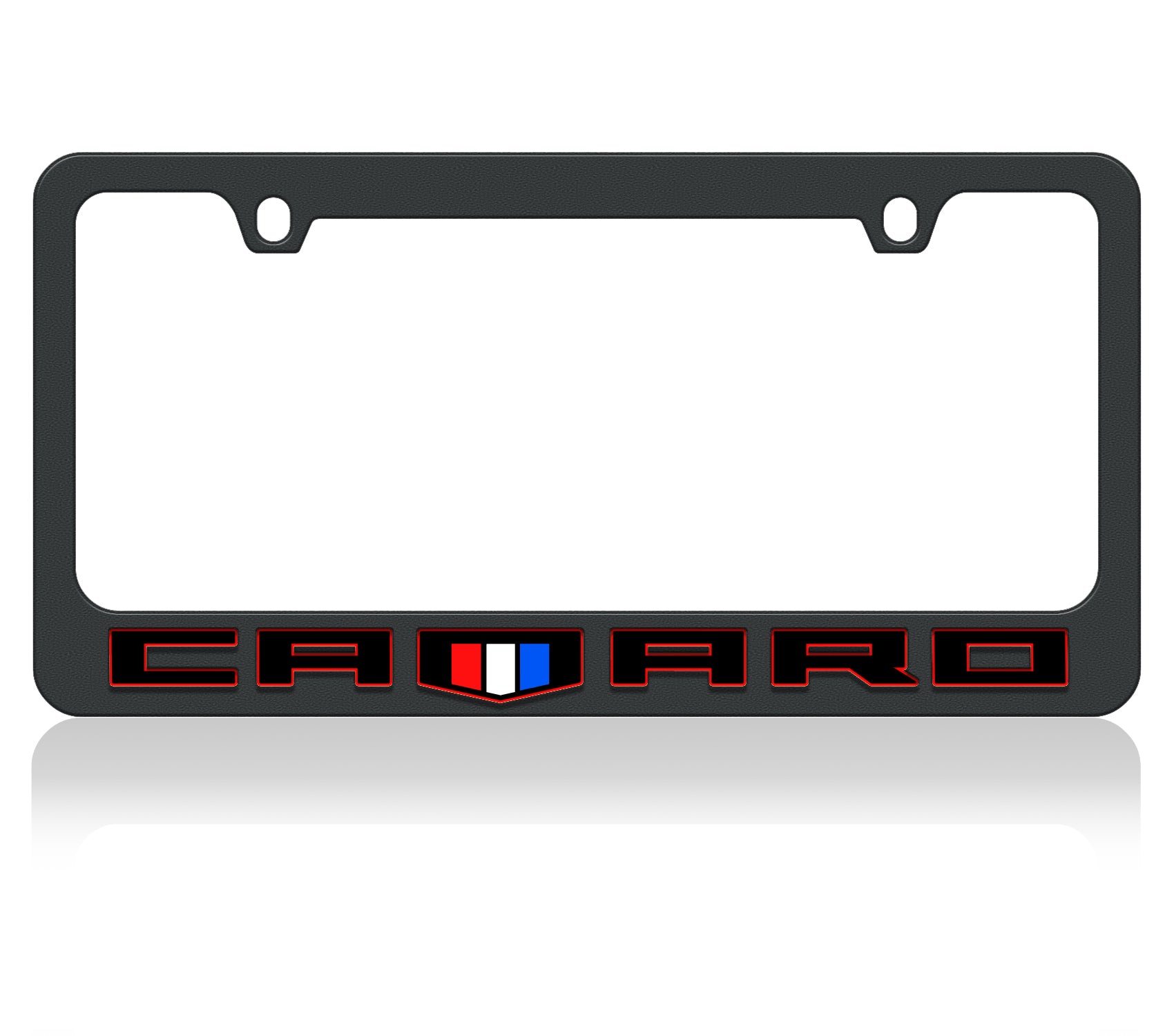 Chevrolet Camaro2018  Black License Plate Frame