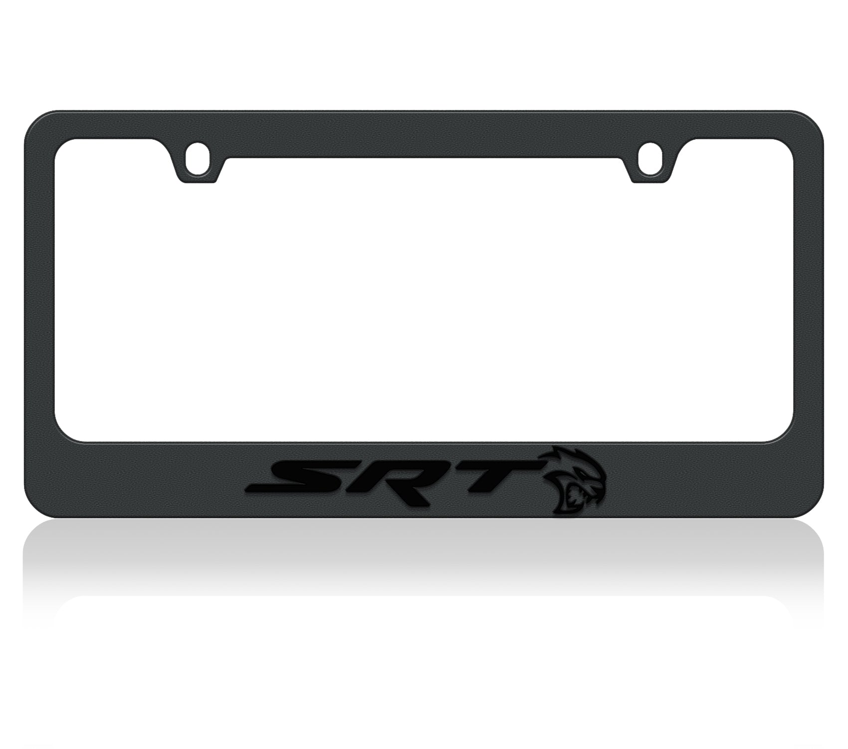 SRT Hellcat Black License Plate Frame