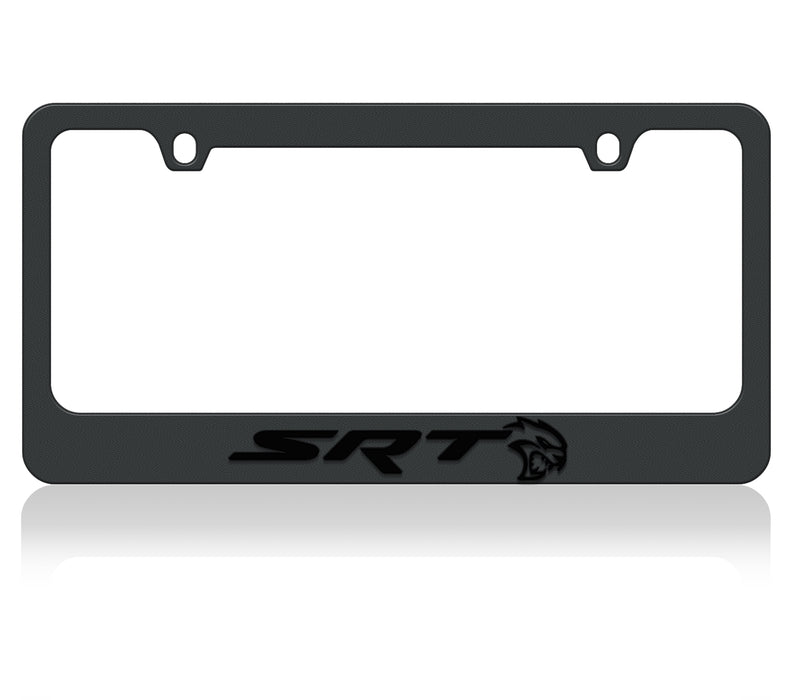 SRT Hellcat Black License Plate Frame