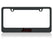 Jeep Word - Black License Plate Frame