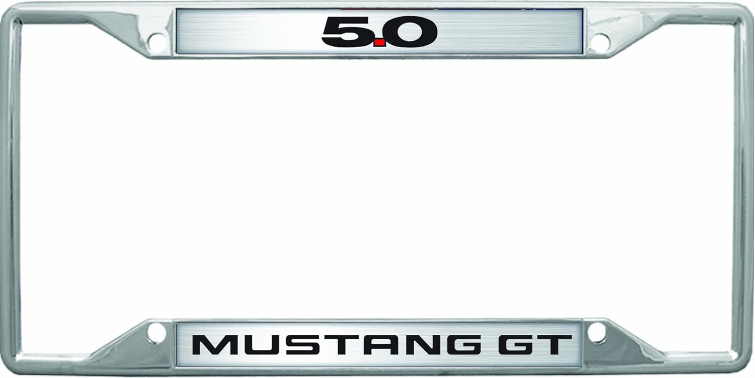 Eurosport Daytona- Compatible with Ford Mustang GT 5.0 License Plate Frame