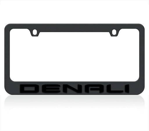 GMC Denali 2019- Current Black License Plate Frame