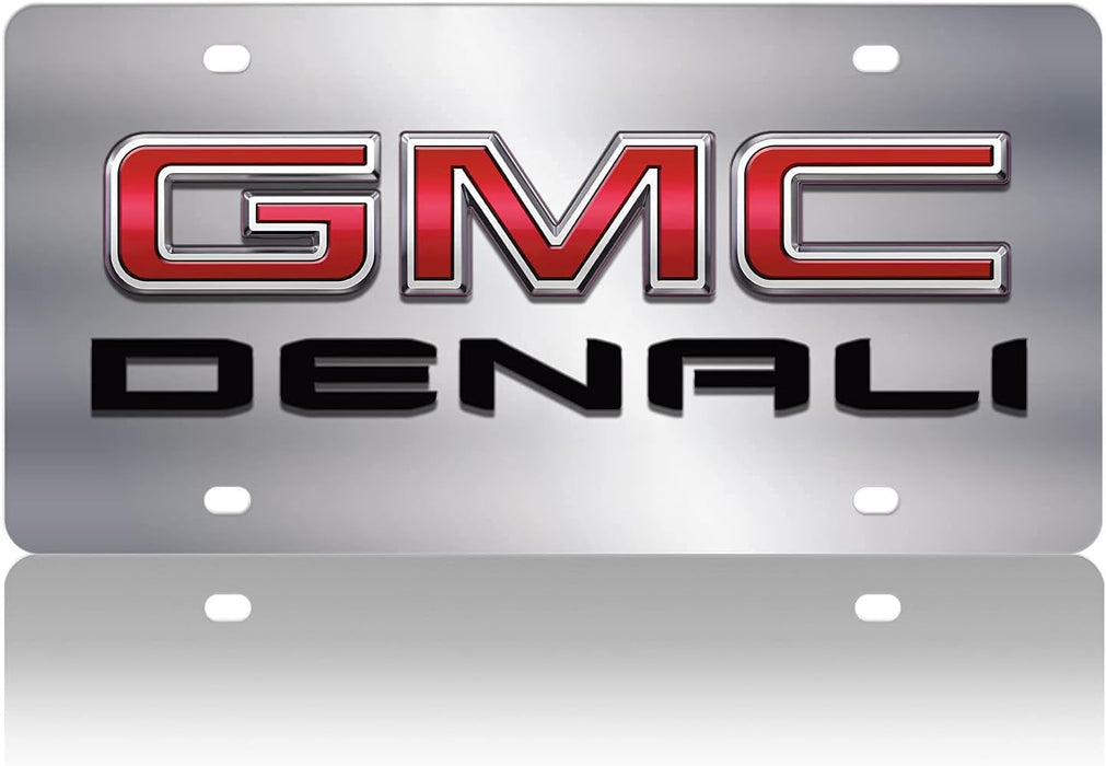 GMC Denali 2019- Current Stainless Steel License Plate