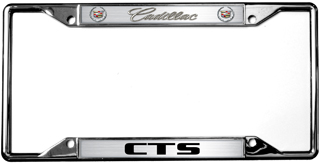 Cadillac CTS License Plate Frame