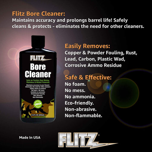 FLITZ Gun Bore Cleaner 7.6oz Bottle (GB 04985)