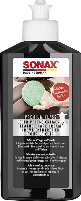 Sonax (282141) Premium Class Leather Care Cream - 8.45 fl. oz.