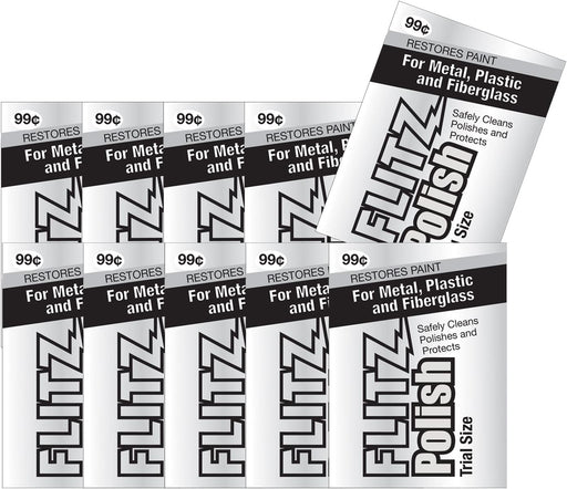 Flitz TS 010-10 Restoration Pack (.07oz) Pack of 10