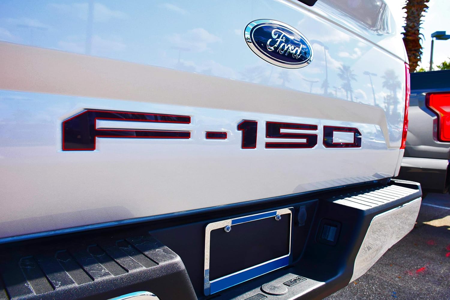 Ford F150, 2018-2020 Bumper Letters (USA Flag FULL COLOR)