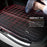 3D MAXpider Compatible with KIA EV6 2022-2024 KAGU BLACK SEAT BACK PROTECTOR