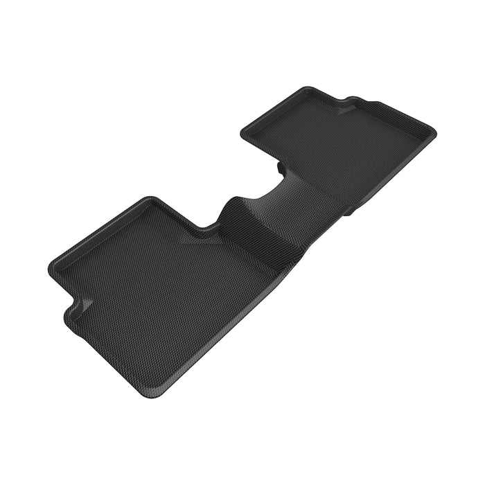 3D MAXpider Custom Fit KAGU Floor Mat (BLACK) Compatible for FORD MAVERICK 2022-2023-2023 - Second Row