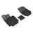 3D MAXpider Custom Fit Floor Liner Mat for GENESIS GV60 2023-2024 KAGU BLACK R1