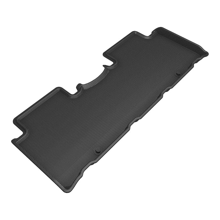 3D MAXpider Custom Fit KAGU Floor Mat (BLACK) Compatible for HYUNDAI IONIQ 5 2022-2023 - Second Row