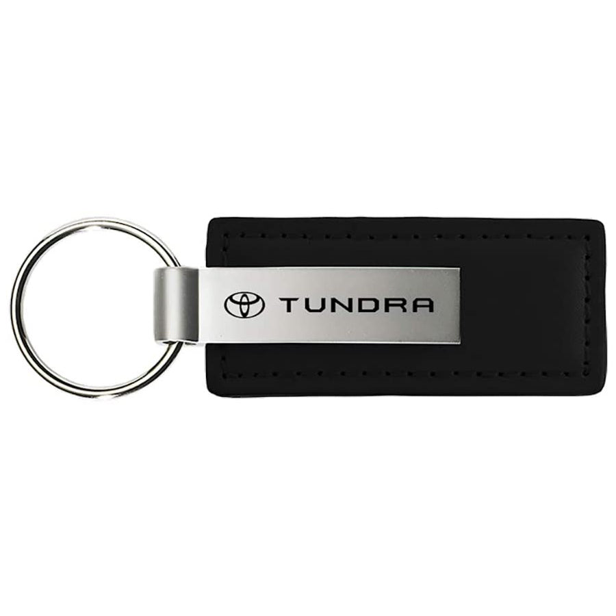 Toyota Tundra Black Leather Key Chain