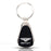 Bentley Black Teardrop Key Chain