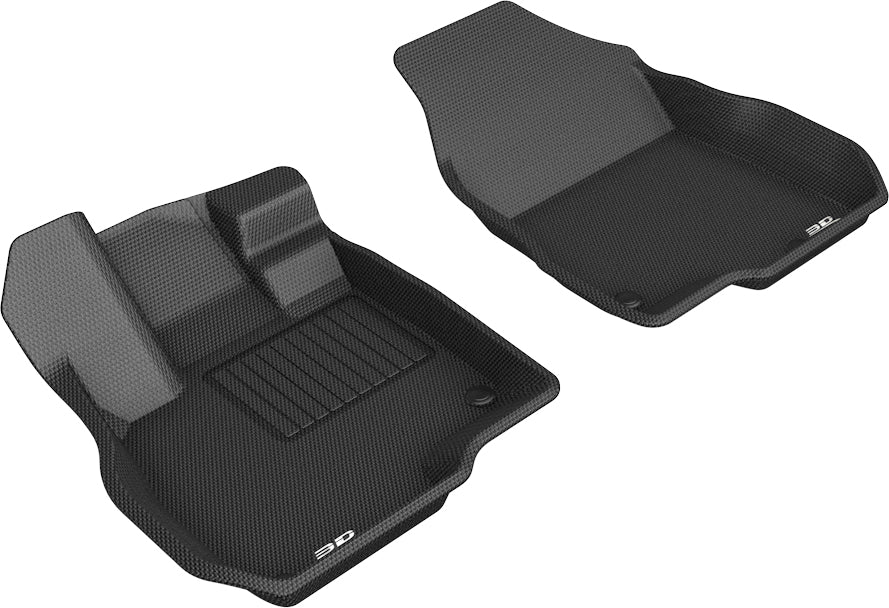 3D MAXpider Custom Fit KAGU Floor Mat (BLACK) Compatible for ACURA RDX 2019-2023 - Front Row