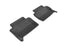 3D MAXpider Custom Fit KAGU Floor Mat (BLACK) Compatible for AUDI Q7 7-SEAT (4L) 2007-2015 - Second Row