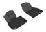 3D MAXpider Custom Fit KAGU Floor Mat (BLACK) Compatible for BMW X1 (F48)/X2 (F39) 2016-2023 - Front Row