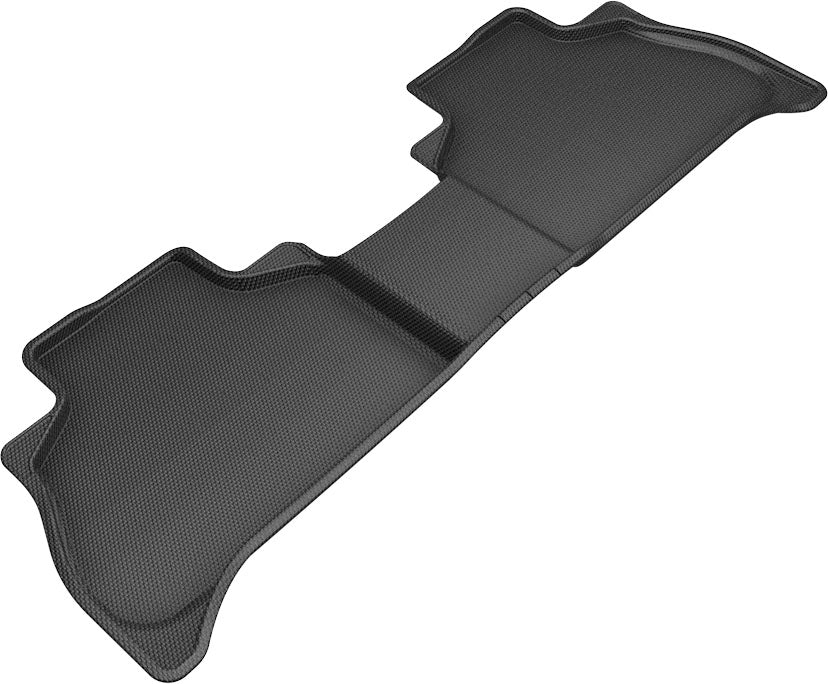 3D MAXpider Custom Fit KAGU Floor Mat (BLACK) Compatible for BMW X5 (G05) 2019-2023 - Second Row