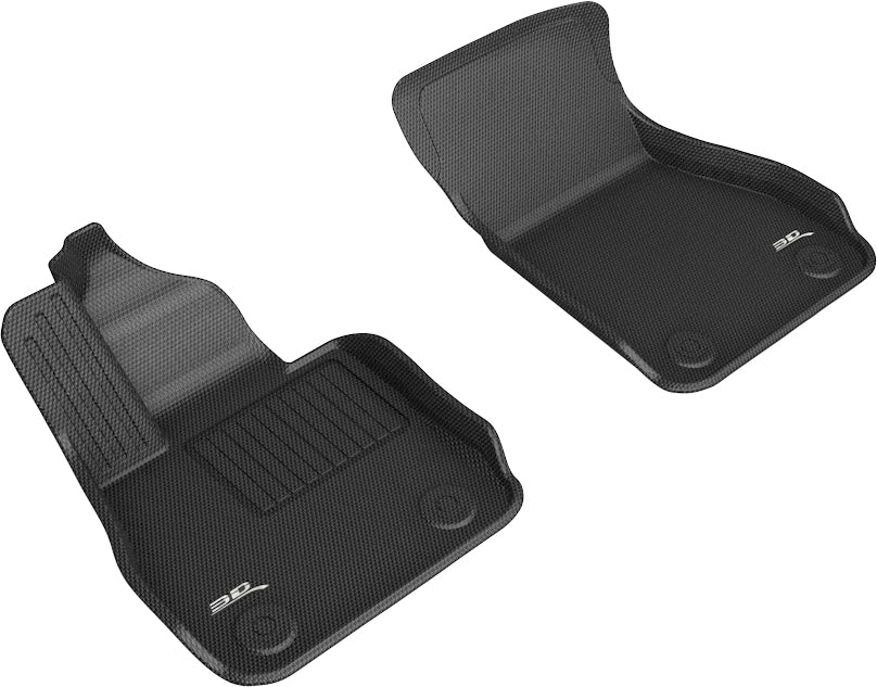 3D MAXpider Custom Fit Floor Liner Mat for BMW 2 SERIES GRAN COUPE (F44) RWD 2020-2024 KAGU BLACK R1
