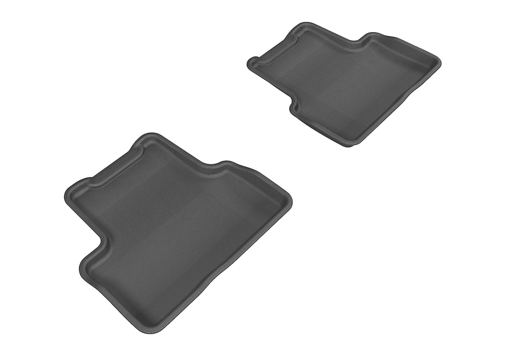 3D MAXpider Custom Fit KAGU Floor Mat (BLACK) Compatible for CHEVROLET CRUZE/CRUZE LIMITED 2011-2016 - Second Row