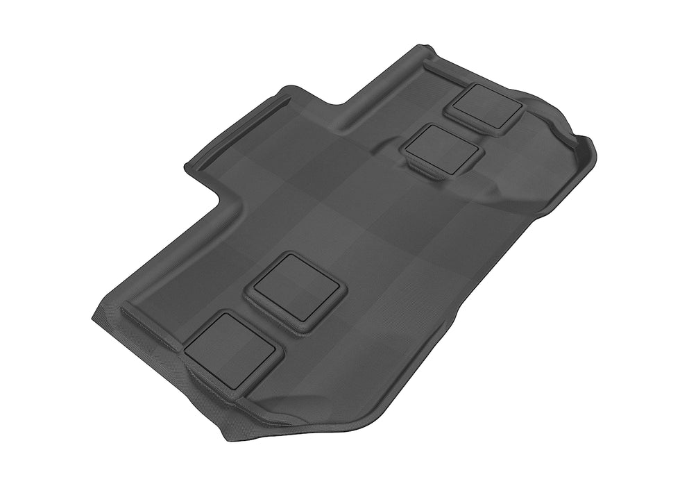 3D MAXpider Custom Fit KAGU Floor Mat (BLACK) Compatible for CHEVROLET SUBURBAN 2011-2014 - Third Row