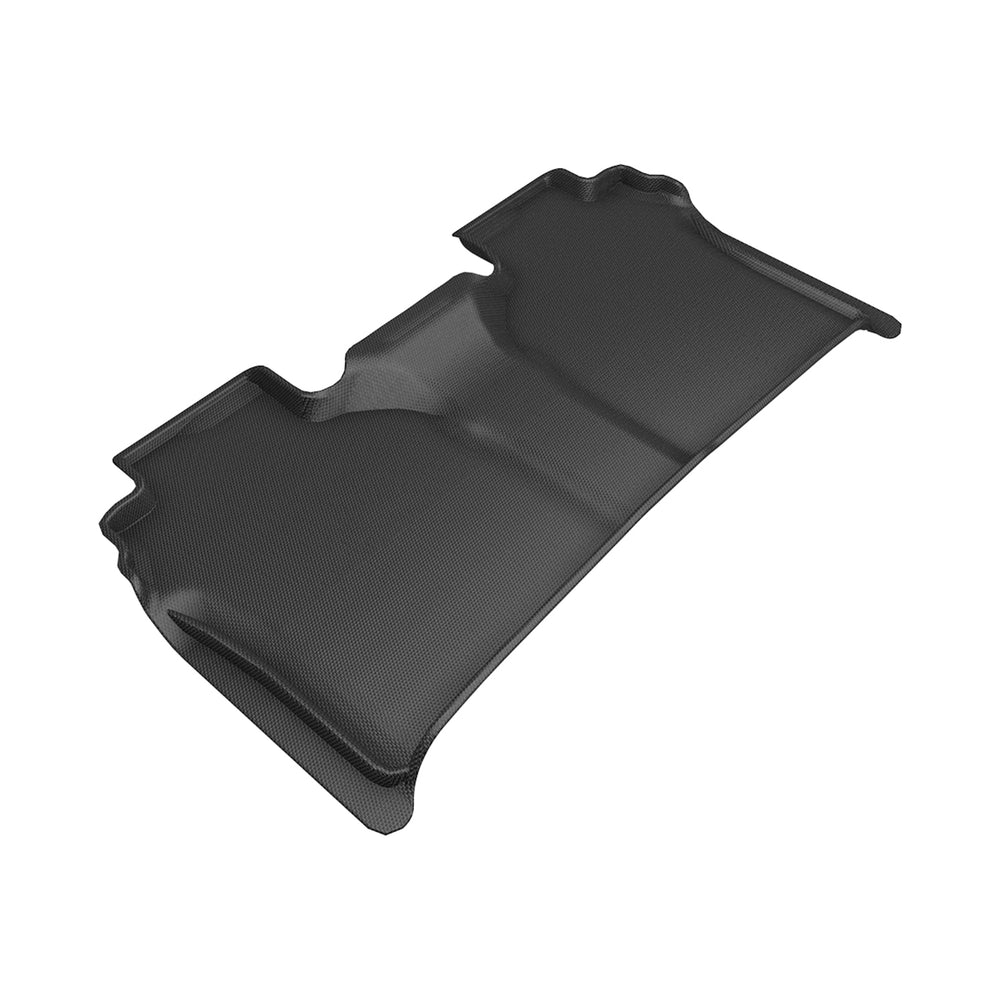 3D MAXpider Custom Fit KAGU Floor Mat (BLACK) Compatible for GMC SIERRA CRE CAB 2019-2023 - Second Row