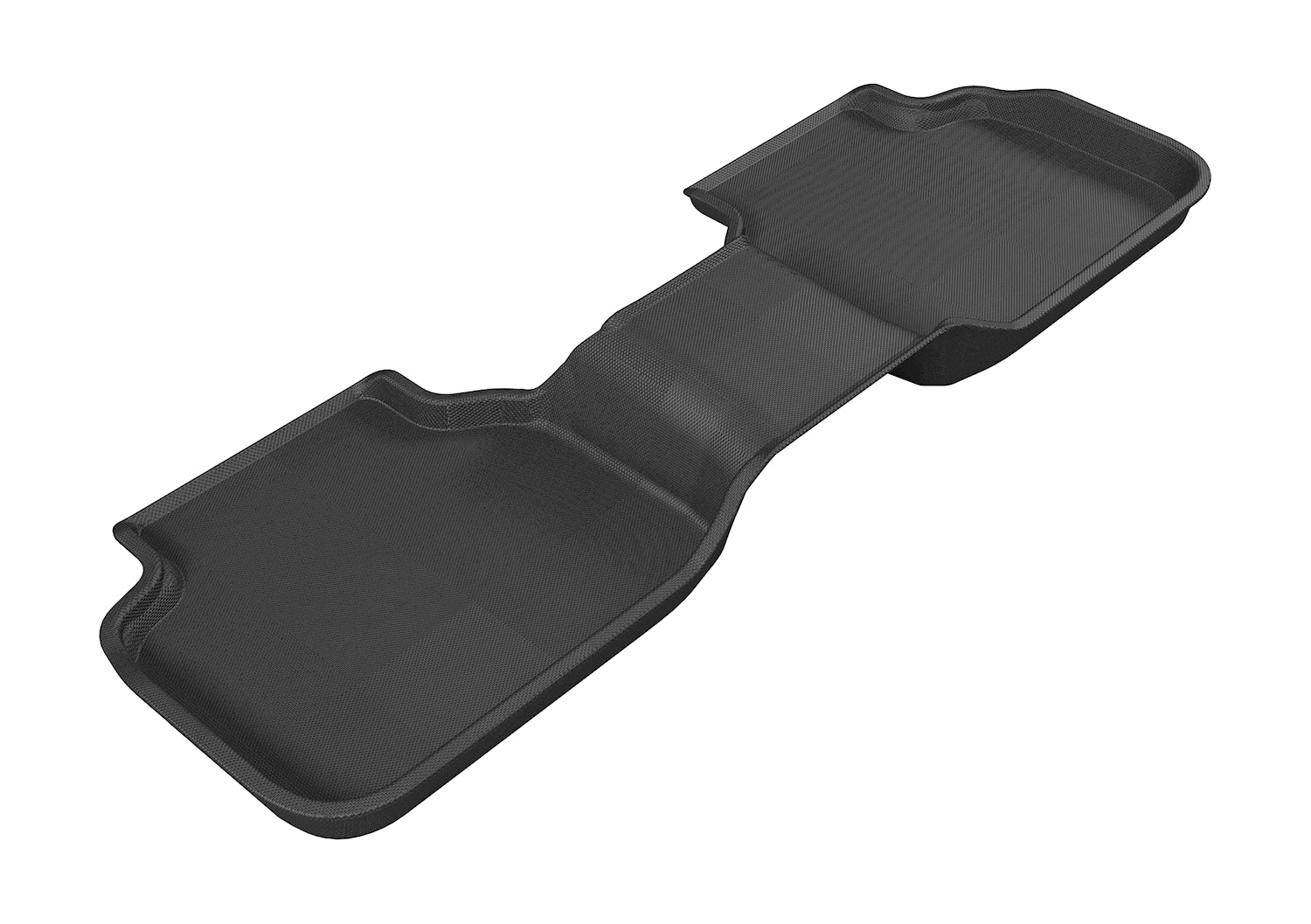 3D MAXpider Custom Fit KAGU Floor Mat (BLACK) Compatible for DODGE JOURNEY 2009-2020 - Second Row