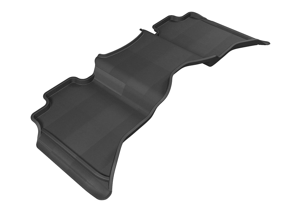 3D MAXpider Custom Fit KAGU Floor Mat (BLACK) Compatible for DODGE RAM 1500 CREW CAB 2009-2022 - Second Row