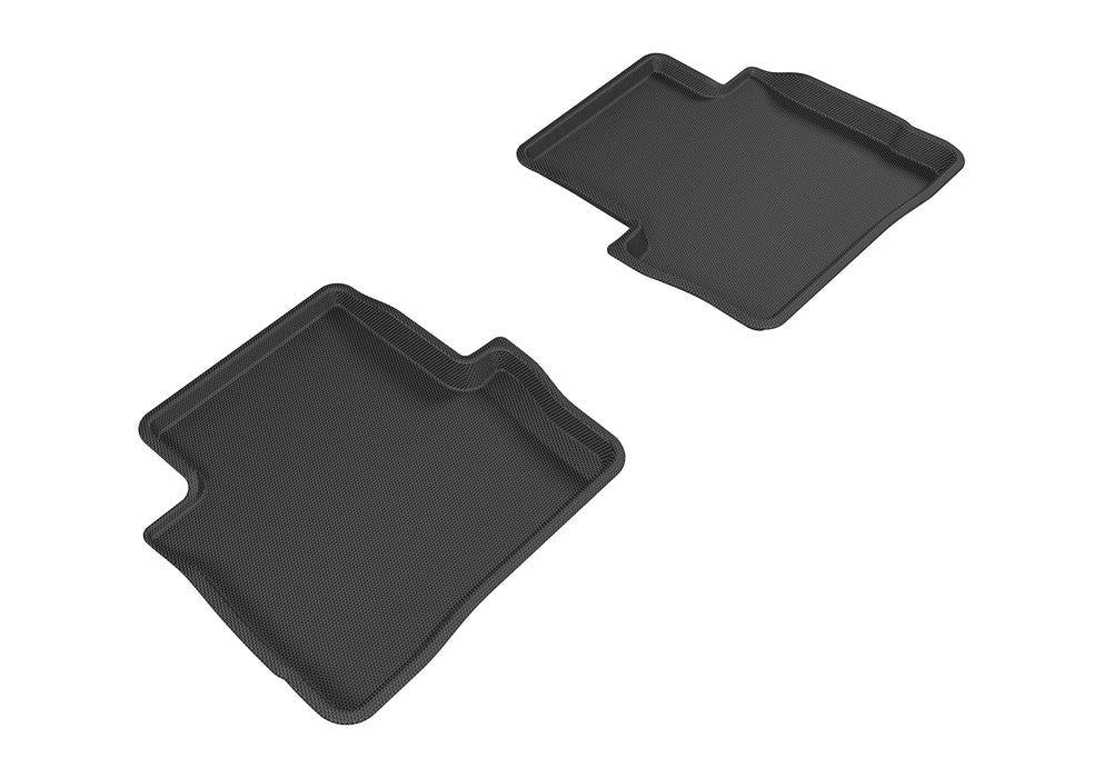 3D MAXpider Custom Fit KAGU Floor Mat (BLACK) Compatible for DODGE DART 2013-2016 - Second Row