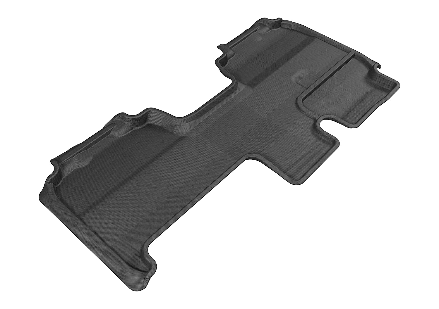 3D MAXpider Custom Fit KAGU Floor Mat (BLACK) Compatible for FORD F-150 SUPERCAB 2009-2014 - Second Row