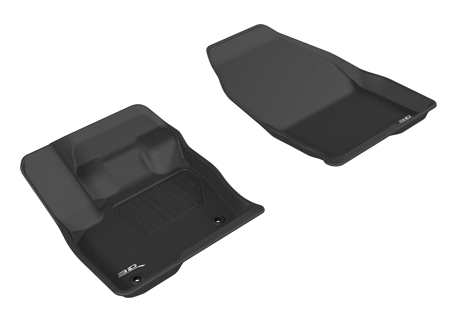 3D MAXpider Custom Fit Floor Liner Mat for FORD EDGE 2015-2024 KAGU BLACK R1