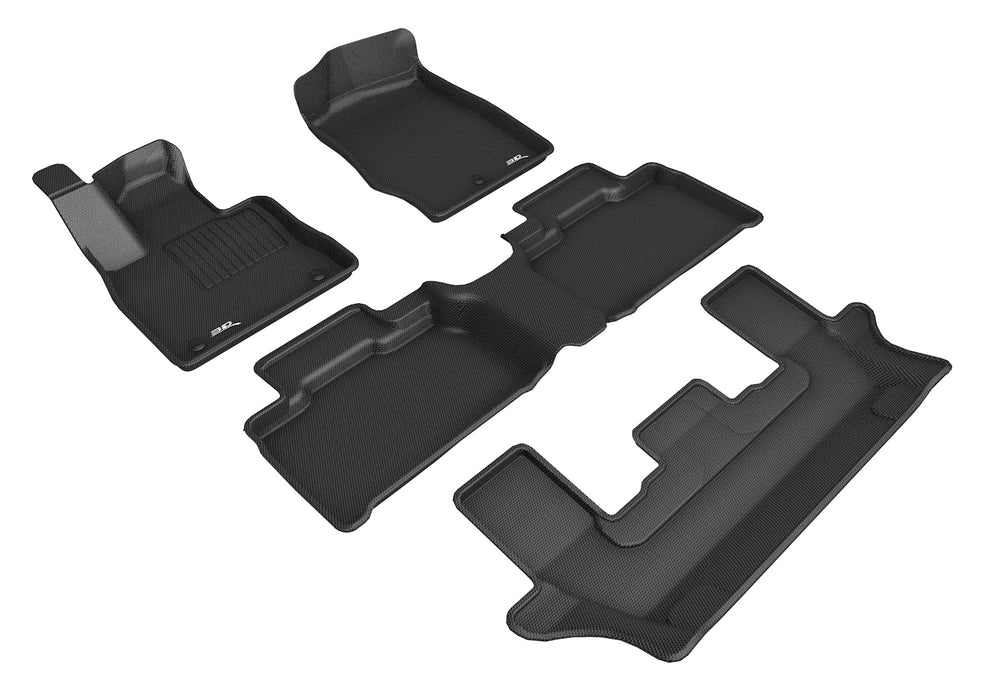 3D MAXpider FORD EXPLORER WITH BENCH 2ND ROW 2020-2023 KAGU BLACK R1 R2 R3