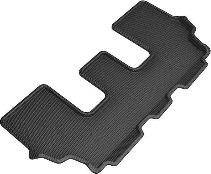 3D MAXpider Custom Fit KAGU Floor Mat (BLACK) Compatible for GENESIS GV80 2021-2023 - Third Row