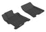 3D MAXpider Custom Fit KAGU Floor Mat (BLACK) Compatible for HONDA ACCORD 2008-2012 - Front Row