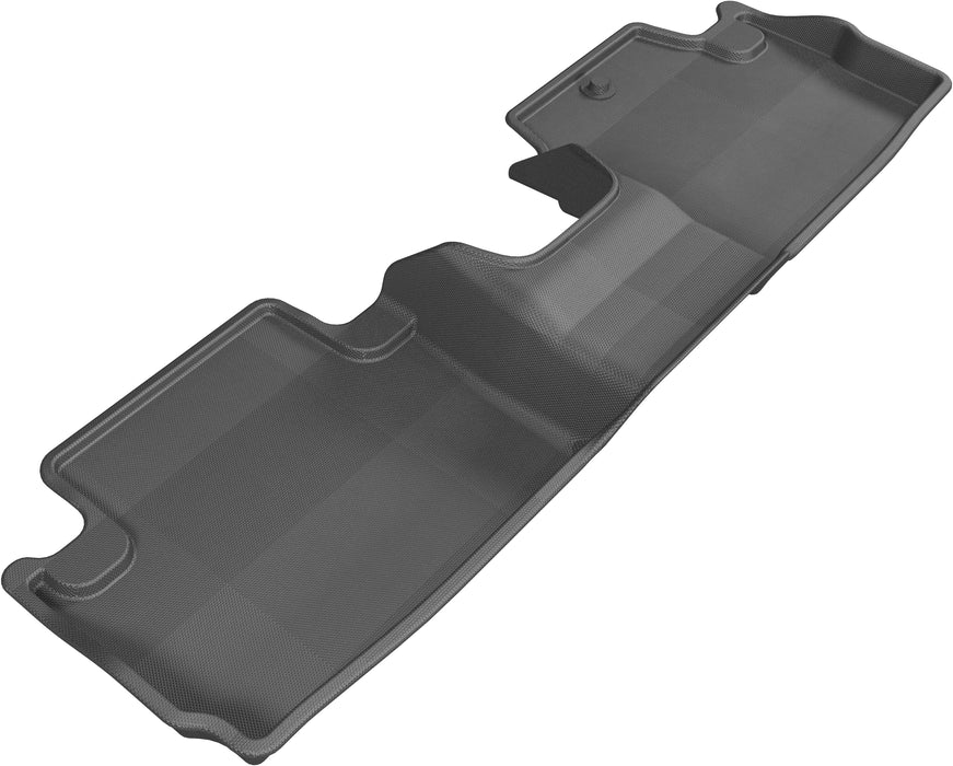 3D MAXpider Custom Fit KAGU Floor Mat (BLACK) Compatible for HONDA ACCORD COUPE 2013-2017 - Second Row