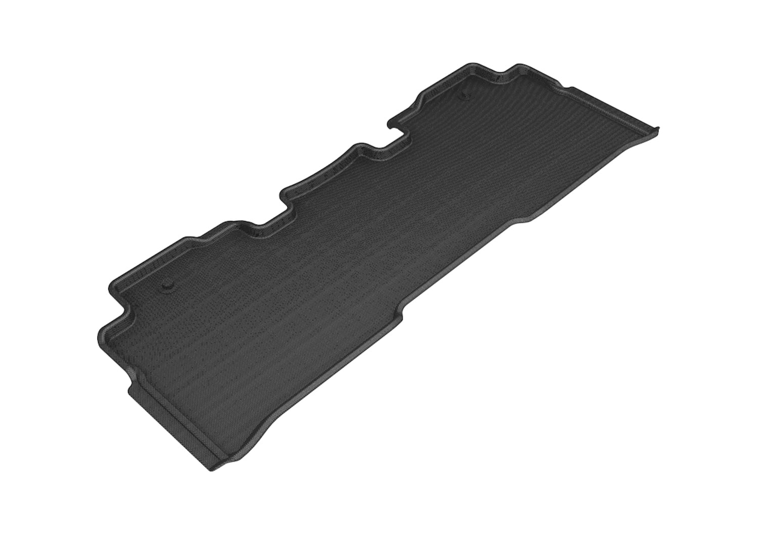3D MAXpider Custom Fit KAGU Floor Mat (BLACK) Compatible for HONDA ODYSSEY 2018-2023 - Second Row