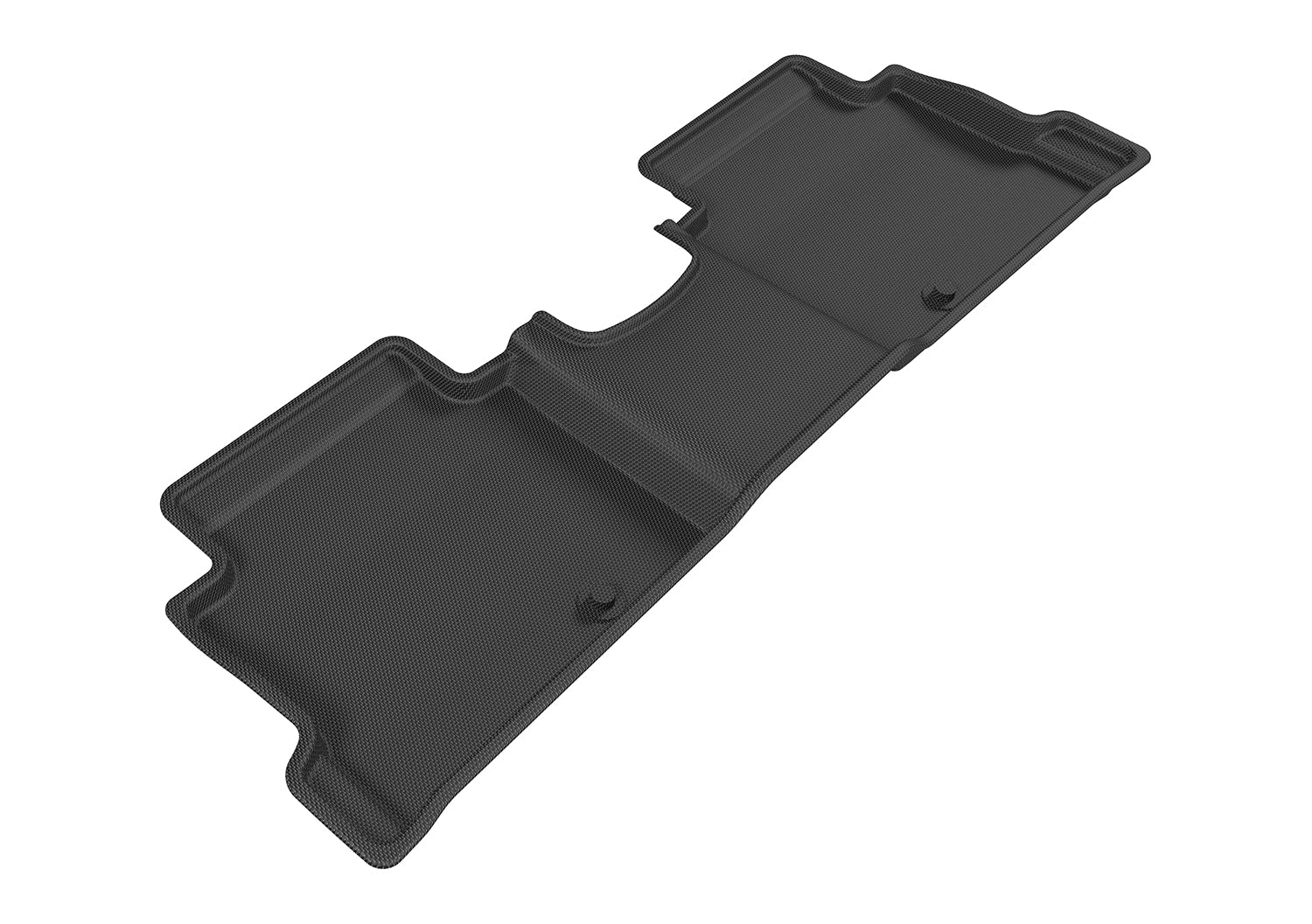 3D MAXpider Custom Fit KAGU Floor Mat (BLACK) Compatible for HYUNDAI ELANTRA SEDAN 2017-2020 - Second Row