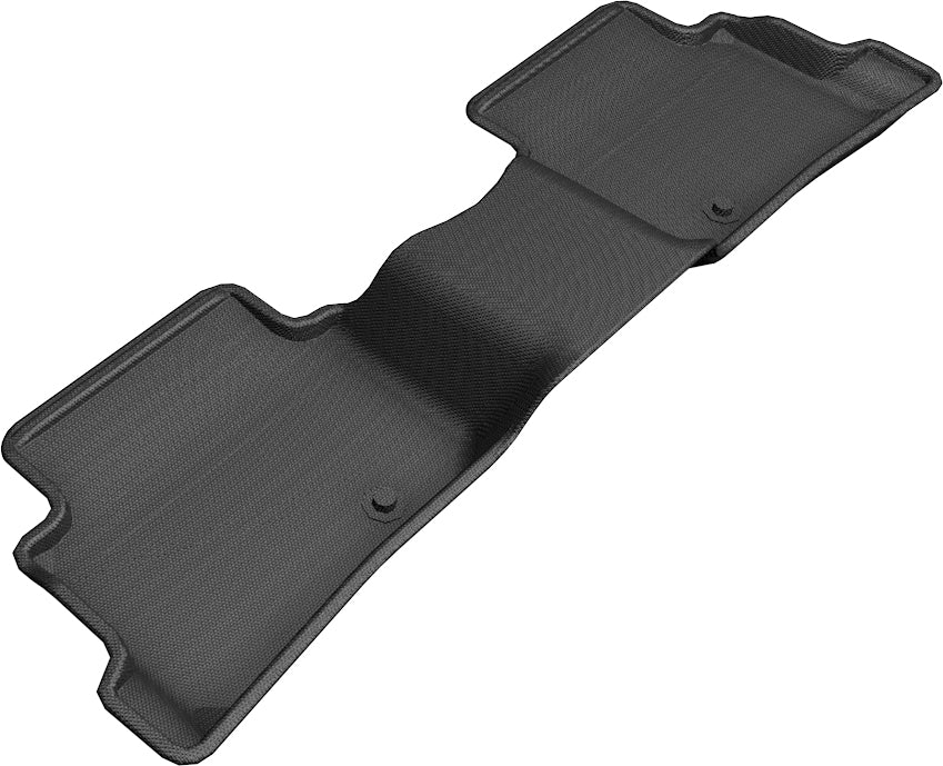 3D MAXpider Custom Fit KAGU Floor Mat (BLACK) Compatible for HYUNDAI KONA ELECTRIC 2019-2023 - Second Row