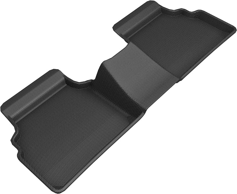 3D MAXpider Custom Fit KAGU Floor Mat (BLACK) Compatible for HYUNDAI/KIA SONATA/K5 FWD 2020-2023 - Second Row