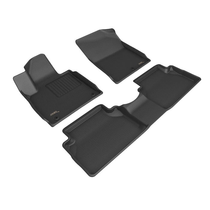 3D MAXpider Compatible with HYUNDAI SANTA FE 2021-2023 KAGU BLACK R1 R2