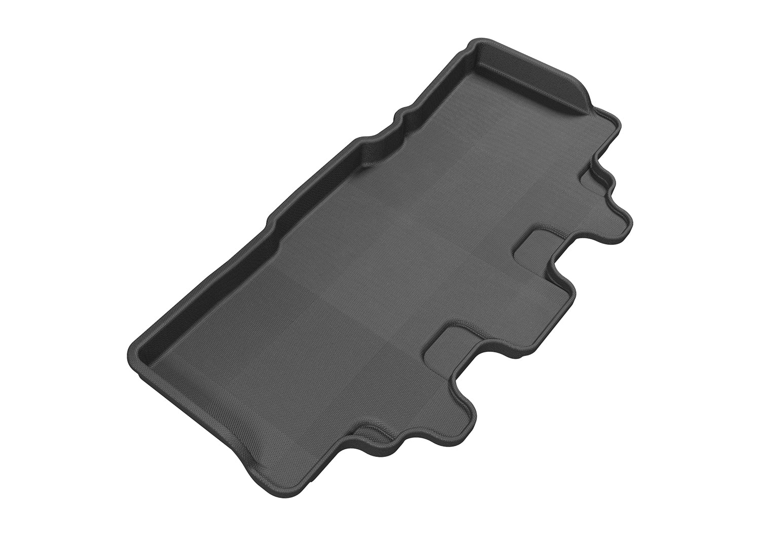 3D MAXpider Custom Fit KAGU Floor Mat (BLACK) Compatible for JEEP COMMANDER 2006-2010 - Third Row